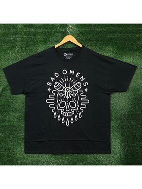 Bad Omens Skull Moth T-Shirt Size 2XL
